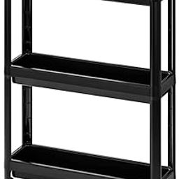 IKEA Space Saving Trolley for Home(Black)-image-49