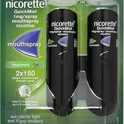 Nicorette QuickMist Mouth Spray, Fresh Mint, Pack of 1-14
