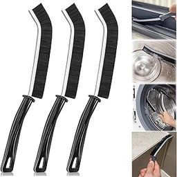 Larimuer Plastic 3Pcs Crevice Cleaning Brush,2023 New Multifunctional Gap Cleaning Brush Tool,Hand-Held Groove Cleaning Hard-Bristled Brush For Kitchen Bathroom Sink Tile Floors Window Slots (3 Pack)-image-60