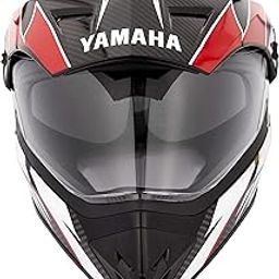 Yamaha YR8 Polycarbonate Full Face Helmet (Red, Size XL) - Y6AYR8BRXL16-picture-30