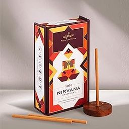 ArghaanNirvana Swarnhans Bambooless Dhoop Sticks – 100% Charcoal-Free | 30 Low Smoke Sticks + Free Refill Pack & Wooden Stand | Ideal for Pooja, Meditation & Relaxation-image-99