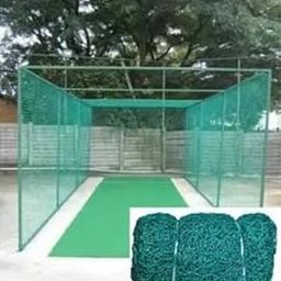 HARIKRISHNA CREATION 100x10FT (1000 Square Ft) Nylon Practice Cricket Net (Green)-image-30