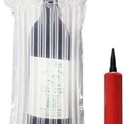 Wine Bottle Travel Protector Bags, Monkkino 8 Packs Inflatable Bubble Cushion Wrap, Safety Choice for Glass Bottles in Transport with Luggage, Air Filled Packaging Sleeves with Reusable Pump-picture-32