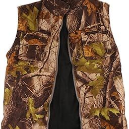 Calandis Men's Thermal Fleece Camo Vest for Outdoor Hunting Shooting Hiking Climbing-image-74