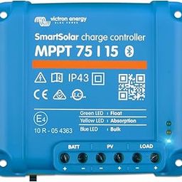 Victron SmartSolar Charge Controller with Built-in Bluetooth - MPPT 75/15 75 Volts, 15 Amps-3