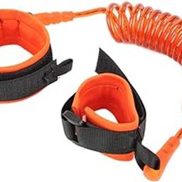 SYGA 2 Meter Anti Lost Safety Wrist Bracelet for Baby Child,with Extra Long Harness Strap Walking Hand Belt(Orange)-picture-25