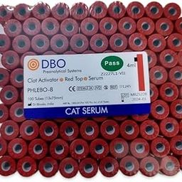 DBO red top clot tube pack of 100 tube-image-40