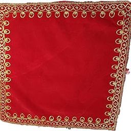 Meditation Prayer Mat, 20 x 20 inches, Red-image-51
