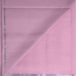 Siyaram's Egyptian Giza Cotton with Liquid Ammonia Finish Pink (Misty Rose) Plain Unstitched Shirt Fabric - 1.60 meters / VV1038-image-58