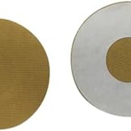 Beauty Tool Disposable Nipple Cover/Bra Pad Patches/Self Adhesive Sticker Cotton Peel and Stick Petals, Round Shape for Women and Girls | (10pcs) | (Brown Color)-image-56