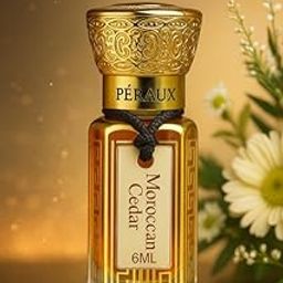 MOROCCAN CEDAR | Luxury Attar Roll-On – 6ml (FOR MEN) | Alcohol-Free | Woody & Long Lasting Perfume Oil by PÉRAUX | Premium Gift Attar-image-53