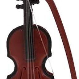 CALANDIS® 1/12 Dollhouse Miniature Musical Instrument Plastic Violin Model Figures Toy Accessory-image-47