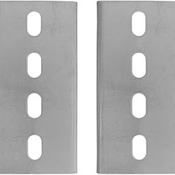 Jointer for Solar Panel Stand Structure | Heavy-Duty Galvanized Metal Joiner Connector | for Joining C-Channel 80x40mm Extention (Pack of 2 with 8 Nut-Bolts)-6