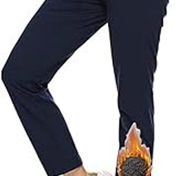 Women's Winter Wear Fleece Warm Solid Lower Track Pants Warm Plus Size/Fatty for Women/Girls/Trouser with 2 Side Slant Pocket Size 30 to 36 Pack of 1-image-43