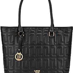 Women's Jerry 25 Large Solid Quilted Tote Bag for Women | Tote Bag for Work | Ladies purse | Stylish Shoulder Bag | Ladies Gift-image-3