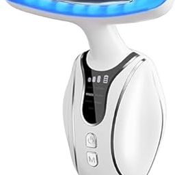 Skin Lifting Device | Skillful Face Massager Machine for Facial & Neck | Red Light Therapy | Double Chin Reducer-28