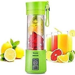 KUZUKI�Personal Portable Rechargeable USB Juicer Blender380 ml (Green)-15