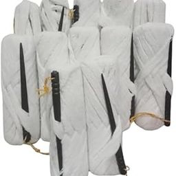 Genric (Pack of 10 Pcs) Peticot Thread/Nada Flat Cotton String (Dori) with 6 Meter Length White Color/100% Cotton Nada for Lehenga/Pyjama/Indian Dresses/Petticoat/Sari/Salwars etc-16