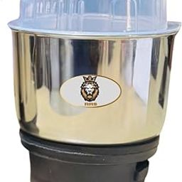RRS Chutney Stainless Steel Jar for Mixer Grinder, Compatibility with all mixer grinders with 2 slots fitting with 4 teeth coupler (250 Ml)-image-63