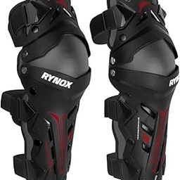 Rynox - Bastion Bionic Motorcycle Sports Riding Knee Guard/Slider… (Black & Red)-picture-14