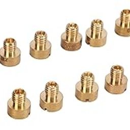 ELBME Main Jet Kit, Gold Carb Main Nozzle Practical High Hardness 88-150 Metal for Mikuni 604 VM22 VM24 VM26 VM30-image-72