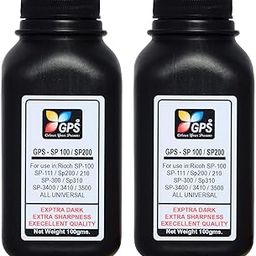 GPS Colour Your Dreams Ricoh Cartridge Refill Toner Powder 100 GMS Pack of 2 Bottles for Use in SP100 / SP200 / SP300 / SP310 / SP3400 / SP3410 / SP3500 / SP3510-picture-29