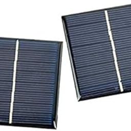 erh india 5v 100ma 0.5w 70 x 70mm Mini epoxy Solar Panel photovoltaic polycrystalline DIY Cell Charger (Pack of-2)-Blue-picture-18