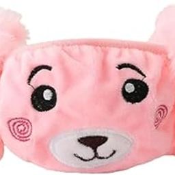 Kids Girl'S And Boys' Warm Winter Face Mask With Plush Ear Muffs Covers Reusable, Washable Cloth Mask-image-70
