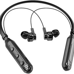 BT-49 Wireless Headphone with Premium Sound & 30 Hours Playback, 800H Standby Bluetooth (Black, in The Ear)-picture-24
