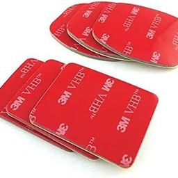Action Pro 3M VHB Adhesive Curved & Flat Stickers Compatible with Gopro Hero 13/12/11/10/9/8/7/6/5/4/3 SJCAM Xiaomi YI-28