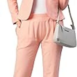 Women Peach Coloured Long Sleeves Coat with Trousers Pure Cotton Co-Ords-picture-46