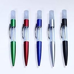 Ubervia Pocket Sanitizer Spray Ball Pen Portable Personal Hand Sanitizer for Home, Office, Car | Pack of 5-image-45