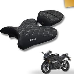 Black Jack Seats Premium Seat Cover for R15 V4 & M | Diamond Cut (Quilted Design) | Durable Leatherette-picture-14