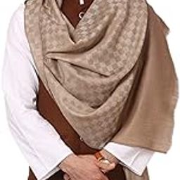 Men's Fine Wool Luxury Blended Muffler, Light Weight, Soft and Warm.-picture-13