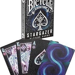 Bicycle Stargazer Playing Card Game for All Ages,Pack of 1-26