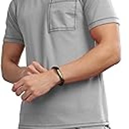Men Solid Structured fabric Comfort fit Coord set for men |Textured Night Suit for men | Tshirt and shorts set for men-image-15
