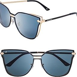 PRIV REVAUX 'The Madam' Handcrafted Designer Futuristic Sunglasses For Women (Black)-picture-39