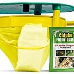 Chipku-Pheromone Funnel Trap for Insect Fall Army Worm Lure & Trap for Maze/Corn Crop Pack of 5-image-89