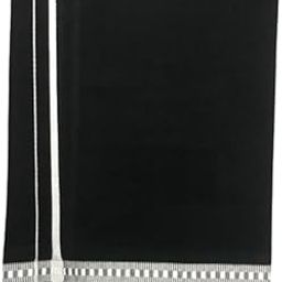 Color Cotton Dhoti with Color Border for Men - 2 Meters-image-76