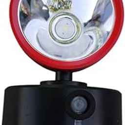 50W Rechargeable LED Torch Light, 360° Rotating Head, 4500mAh Battery, 20 Hours Runtime, for Crop Protection from Wild Animals-55