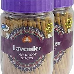 Asthaa Lavender Dry Dhoop Stick 200gm Each (Pack of 2) by SUPI-image-64