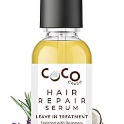 COCO CRUSH Hair Repair Treatment Serum with Lavender & Rosemary Oil | Leave-in, 100% Natural, for Damage Repair & Frizz Control (30ml)-image-52