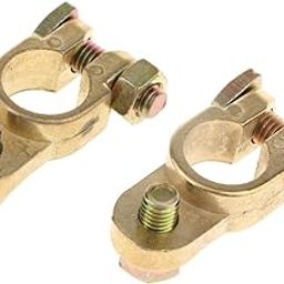 Lyla 3xMotorcycle Car Battery Terminals Positive & Negative Clamps Connectors-image-65