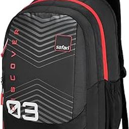 Quadro 43L Casual Backpack with Armor Base and Antitheft Pocket, 4 Compartments, Bottle Holder, Front Pocket, File Holder, School Bag, College Backpack, Office Bag, Travel Bag-image-58