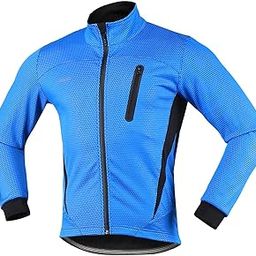 Cycling Bike Ja et for Men Winter ermal Fleece Long Sleeve ycle Jersey Windproof Brea able Reflective Riding Running Ja et Coat'-image-13