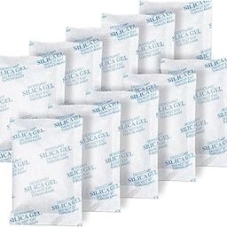 Silica Gel Packs - 80Pcs 20Gram Moisture Absorbers, Premium Transparent Desiccant for Storage, Silica Gel Desiccant Packets Food Safe for Moisture-19