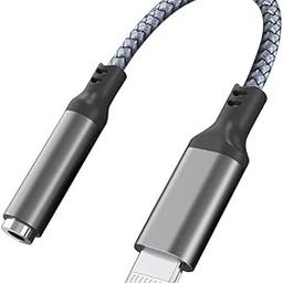 Kanget Apple Lightning to 3.5 mm Headphone Jack Adapter Apple MFi Certified, iPhone Headphone Adapter iPhone Aux Adapter Compatible with iOS Devices-image-15