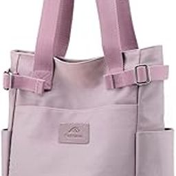 Shoulder Bag Versatile Travel Bag for Girl Women Fashion Bag Large Capacity Solid Color Book Bag Lady-image-7