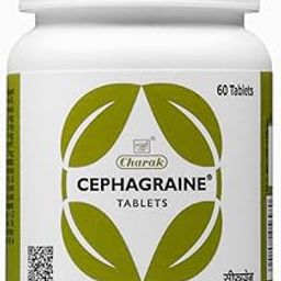 Charak Pharma Cephagraine Tablet to Manage Migraine and Sinusitis - 60 Tablets (Pack of 1)-26