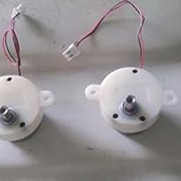 YUTH TRADING COMPANY (PACK OF 2) Small DC Gear Motor 3-9V Mini Worm Gear Motor Slow Low Speed 9-32RPM DIY 50mA, White-picture-27